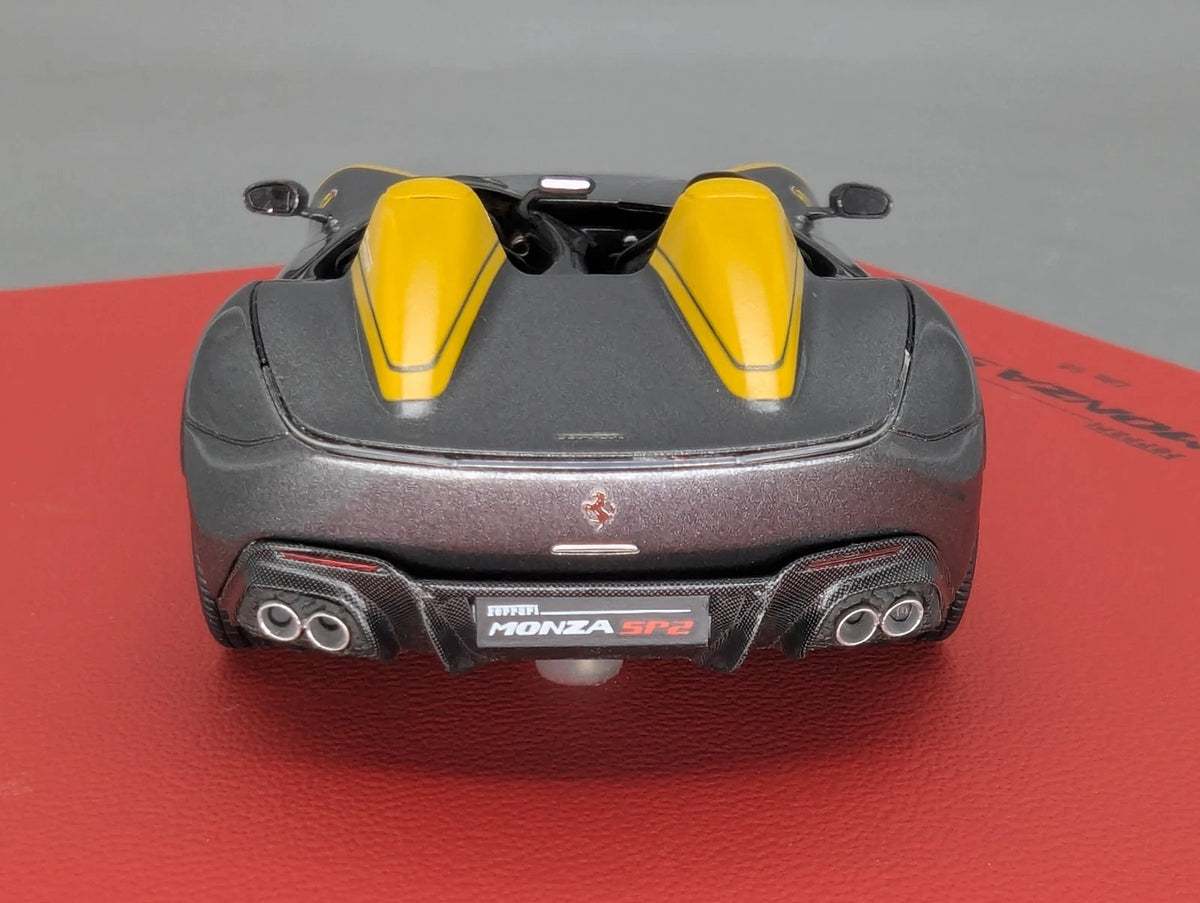 Modellautos 1:43 BBR  Ferrari Monza SP2 Metallic Silver Ltd 01/05 OVP