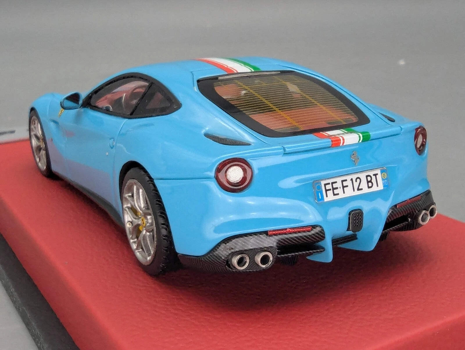 Modellautos 1:43 BBR Concept43 Ferrari F12 Berlinetta Baby Blu Ltd 07/25 mit OVP