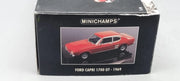 Modellautos 1:18 Minichamps 180 089001 Ford Capri 1700 GT 1969 rot OVP