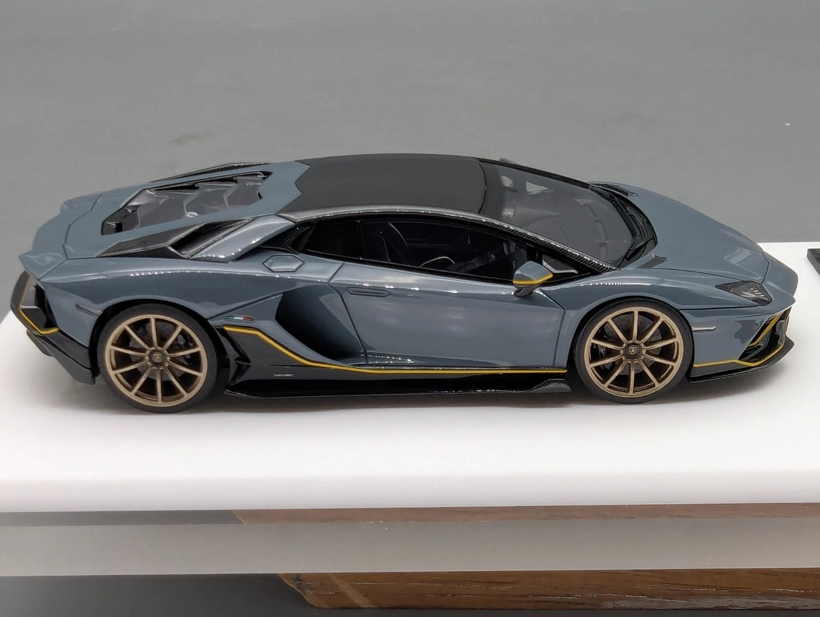 Eidolon Make Up 1:43 Lamborghini Aventador LP780-4 Ultimae 2021 Grigio 53/60 OVP