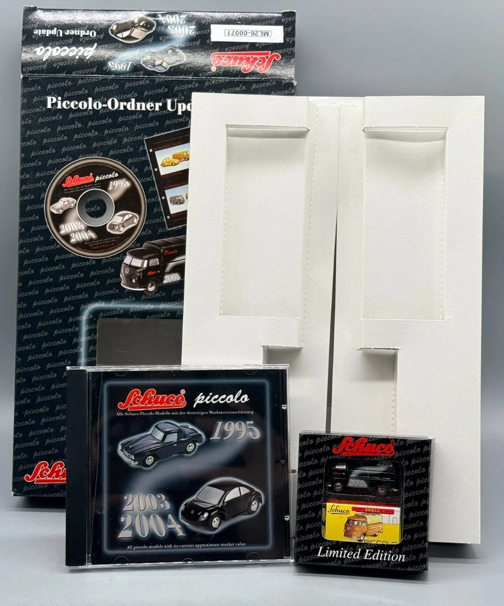 Modellautos 1:90 Schuco Piccolo-2er Set Piccolo Ordner Update II + III in OVP