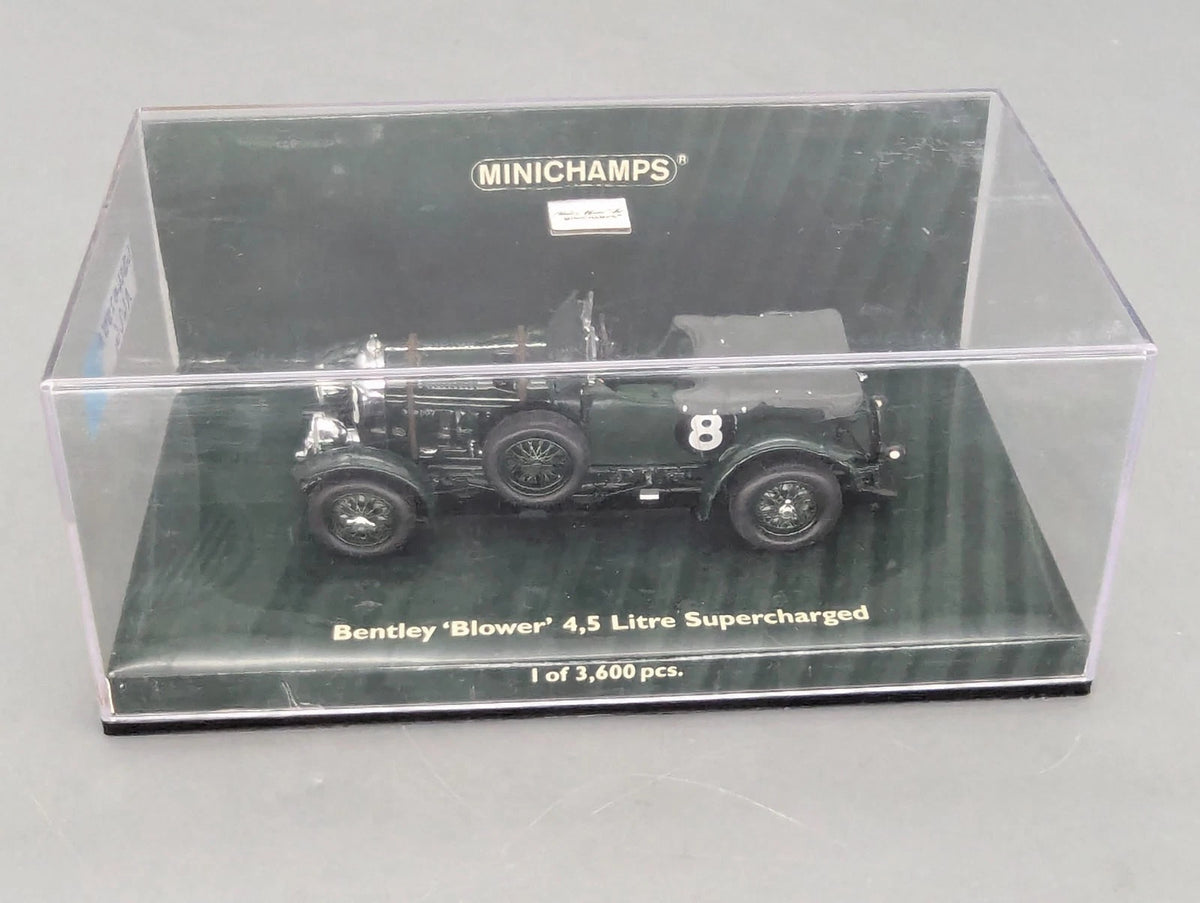 Modellautos 1:43 Minichamps Bentley Blower 4,5 Litre Supercharged LM 1930 #8 OVP