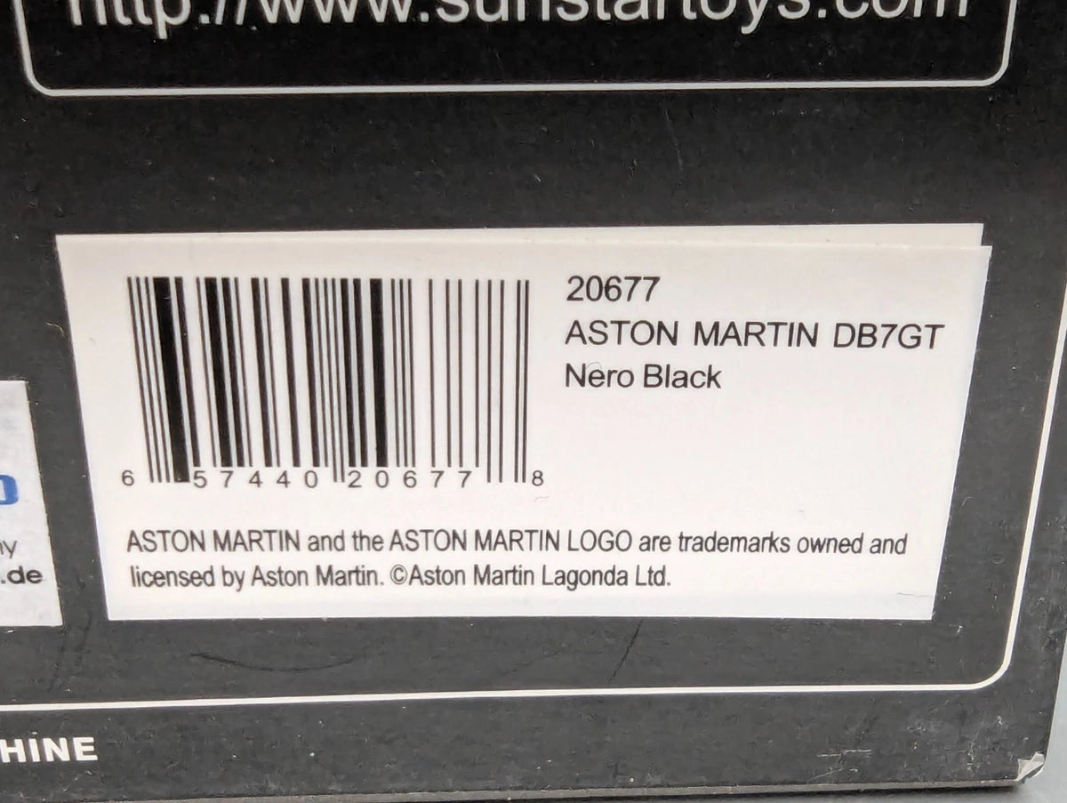 Modellautos 1:43 Vitesse Aston Martin DB7GT Nero BlackOVP