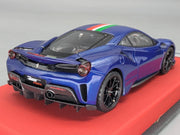 Modellautos 1:43 BBR Concept43 Ferrari 488 Pista RHD Blu TdF Ltd 01/20 OVP
