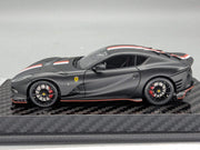 Modellautos 1:43 BBR Concept43 Ferrari 812 Competizione Nero Ltd 04/20 mit OVP