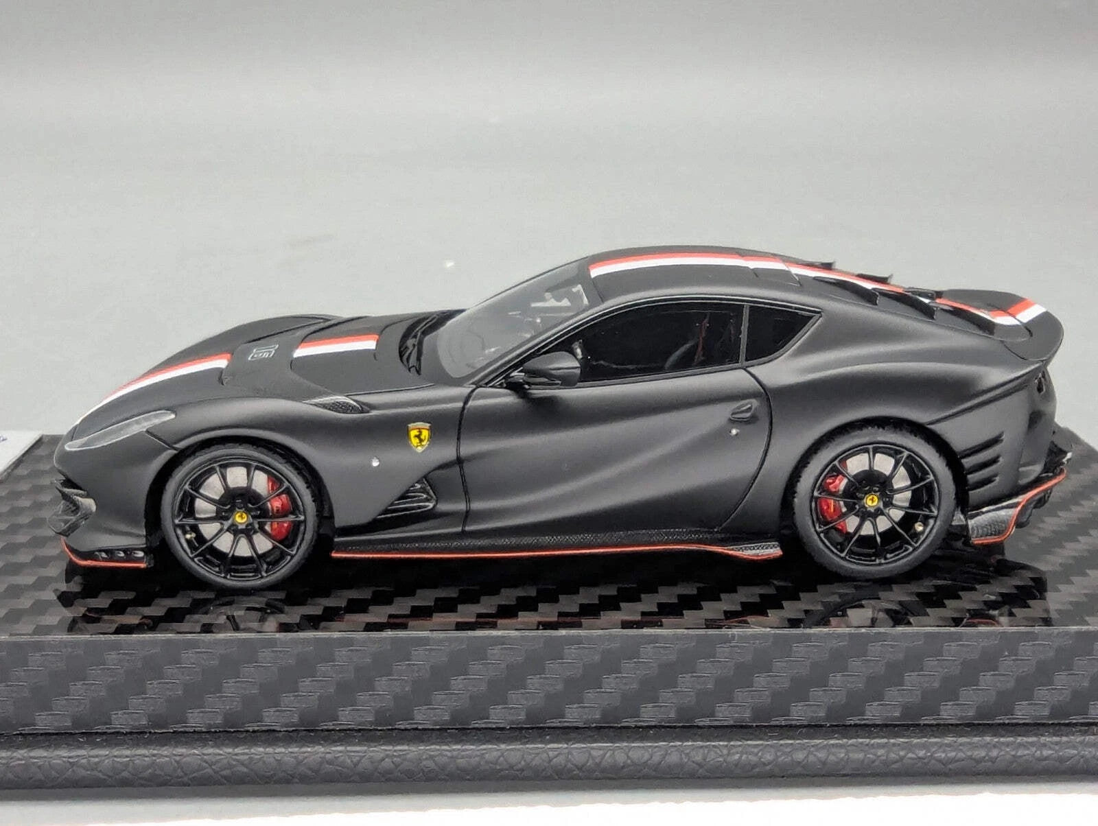 Modellautos 1:43 BBR Concept43 Ferrari 812 Competizione Nero Ltd 04/20 mit OVP