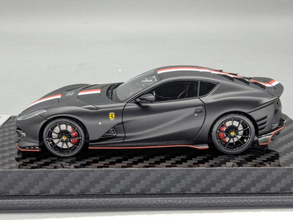 Modellautos 1:43 BBR Concept43 Ferrari 812 Competizione Nero Ltd 04/20 mit OVP