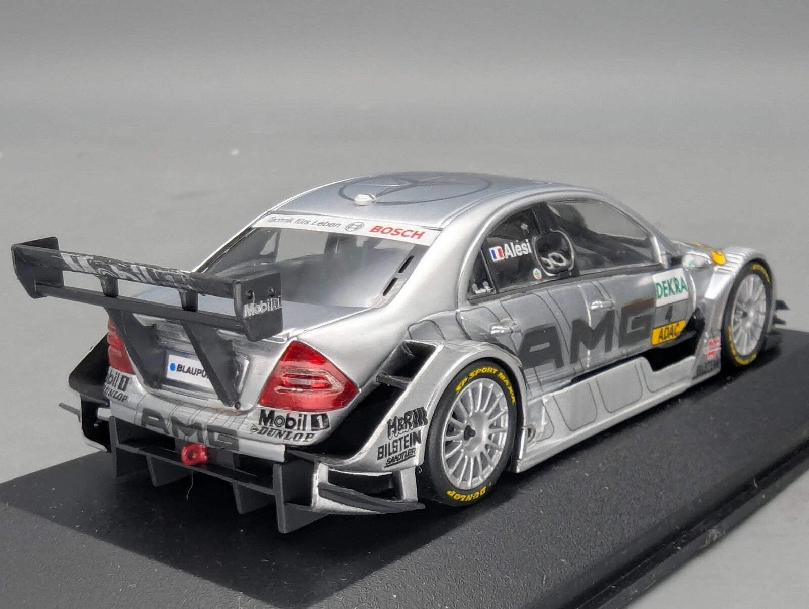 Modellautos 1:43 Minichamps AMG Mercedes Benz C-Klasse DTM 2005 #4 J. Alesi OVP