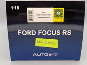 Modellautos 1:18 AUTOart 72952 Ford Focus RS 2016 Shadow Black mit OVP