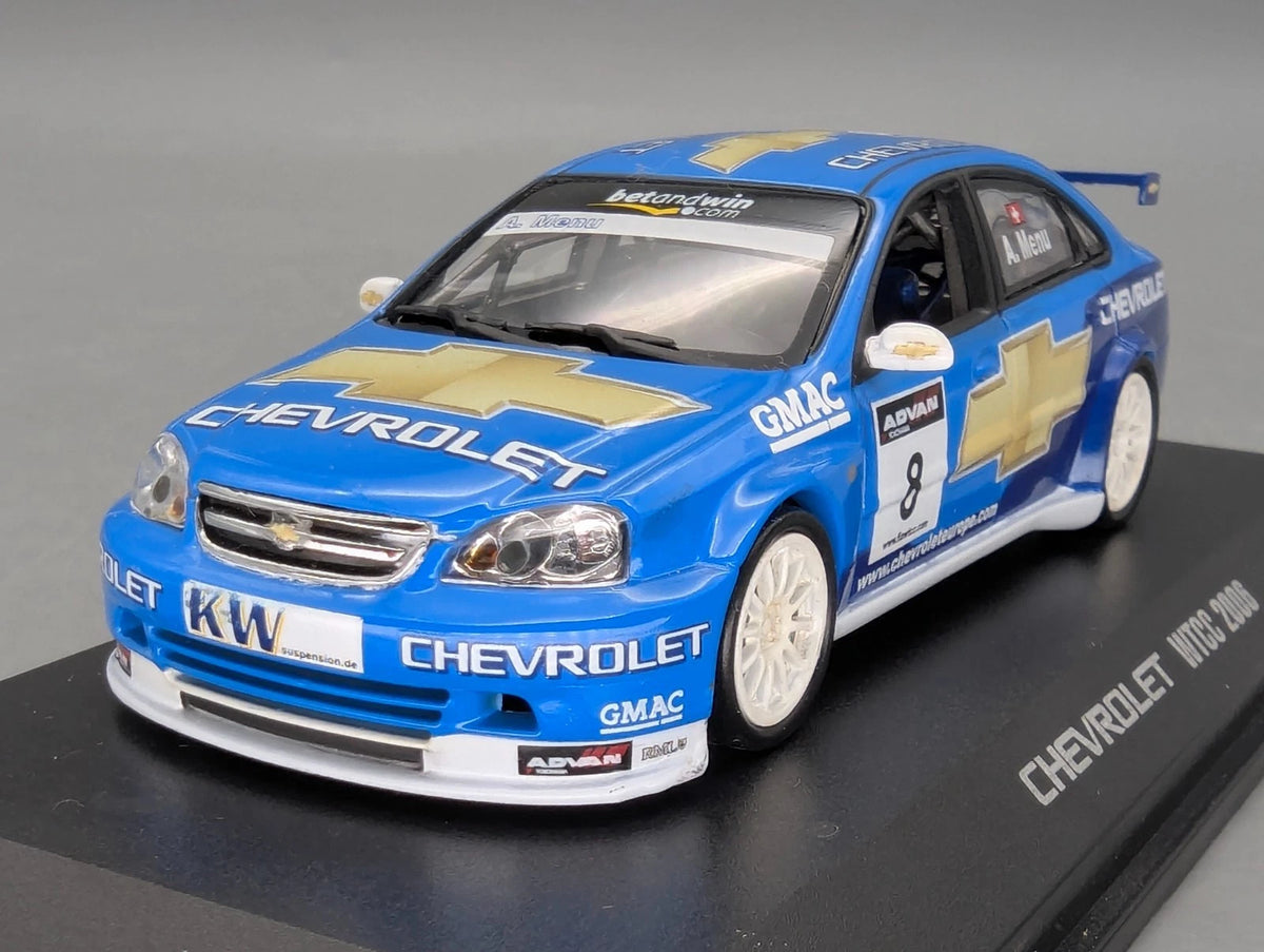Modellautos 1:43 Norev Chevrolet WTCC 2006 #8 A. Menu OVP