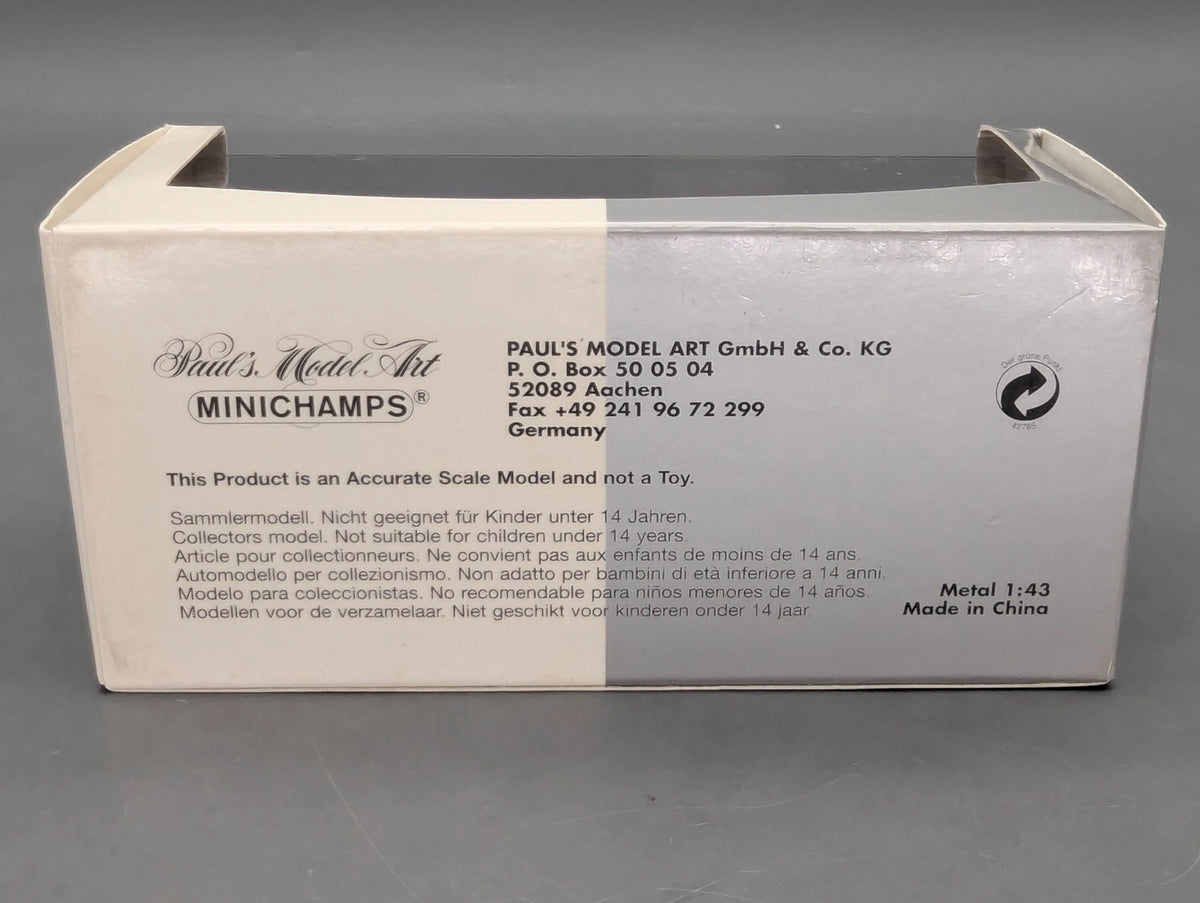 Modellautos 1:43 Minichamps Audi A2 Grau Metallic mit Dealer OVP