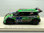 Modellautos 1:43 Spark Mini JCW #126 24h Nürburgring 2013 + OVP