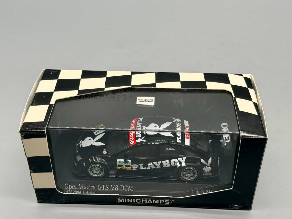Modellautos 1:43 Minichamps Opel Vectra GTS V8 DTM 2004 OPC Team Phoenix mit OVP
