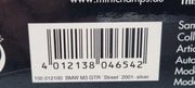 Modellautos 1:18 Minichamps 100 012100 BMW M3 GTR Street 2001 silver OVP