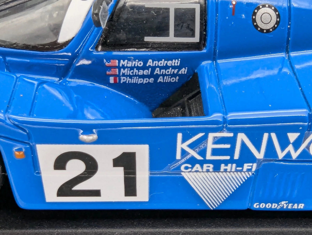 Modellautos 1:43 Minichamps Porsche 956L 24h Le Mans 1983 #21 Andretti u.A. OVP