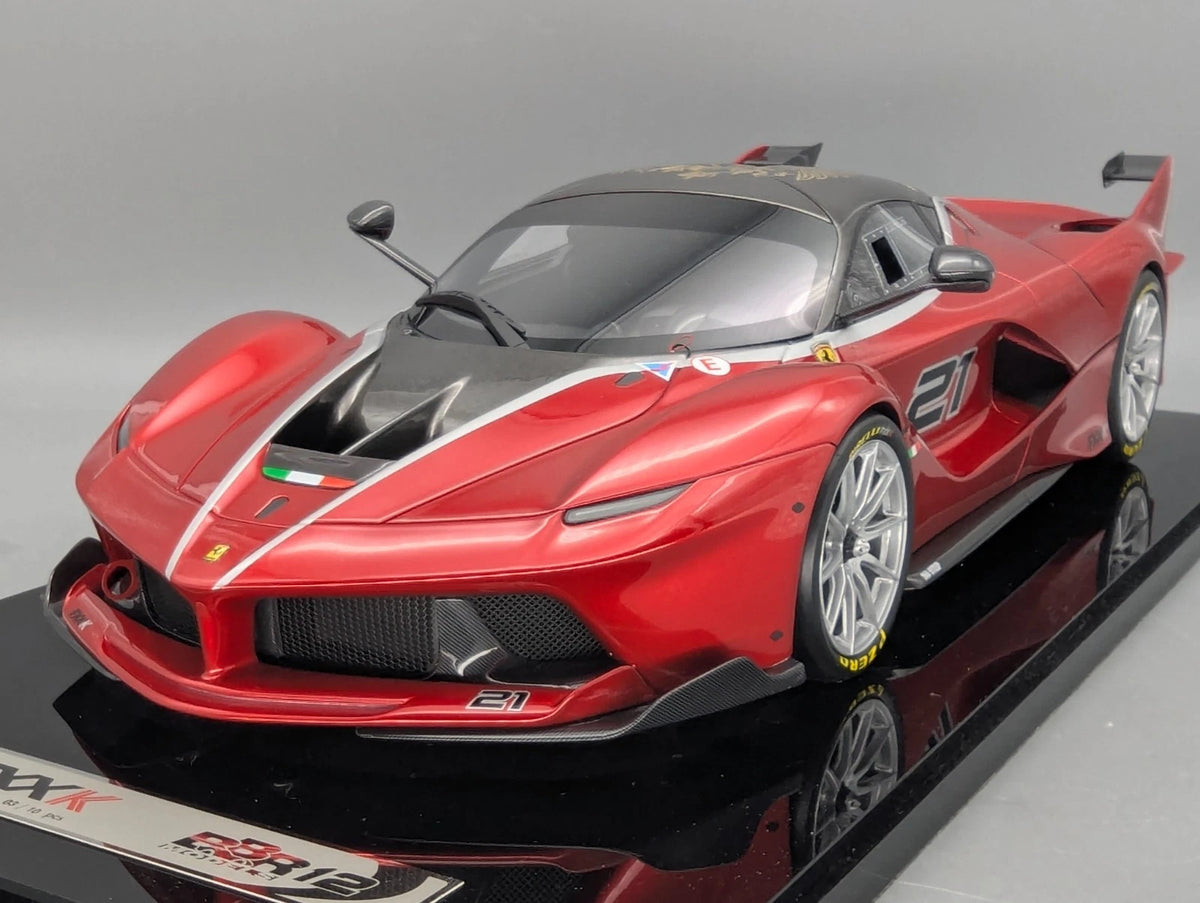 Modellautos 1:12 BBR Ferrari FXX-K 2014 Car #21 Rosso Fuoco Ltd 03/10 OVP