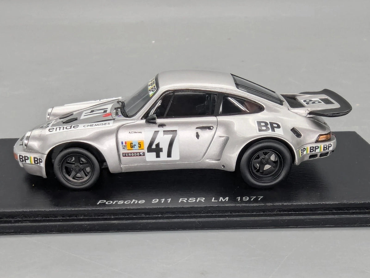 Modellautos 1:43 Spark S7500 Porsche 911 RSR 24h Le Mans 1977 #47 OVP