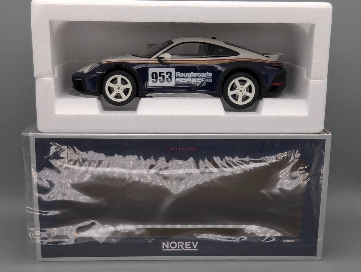 Modellautos 1:18 Norev Porsche 911 Dakar 2023 Roughroads #953 mit OVP