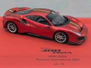 Modellautos 1:43 BBR Ferrari 488 Pista RHD 2020 Romans International 1/5 OVP