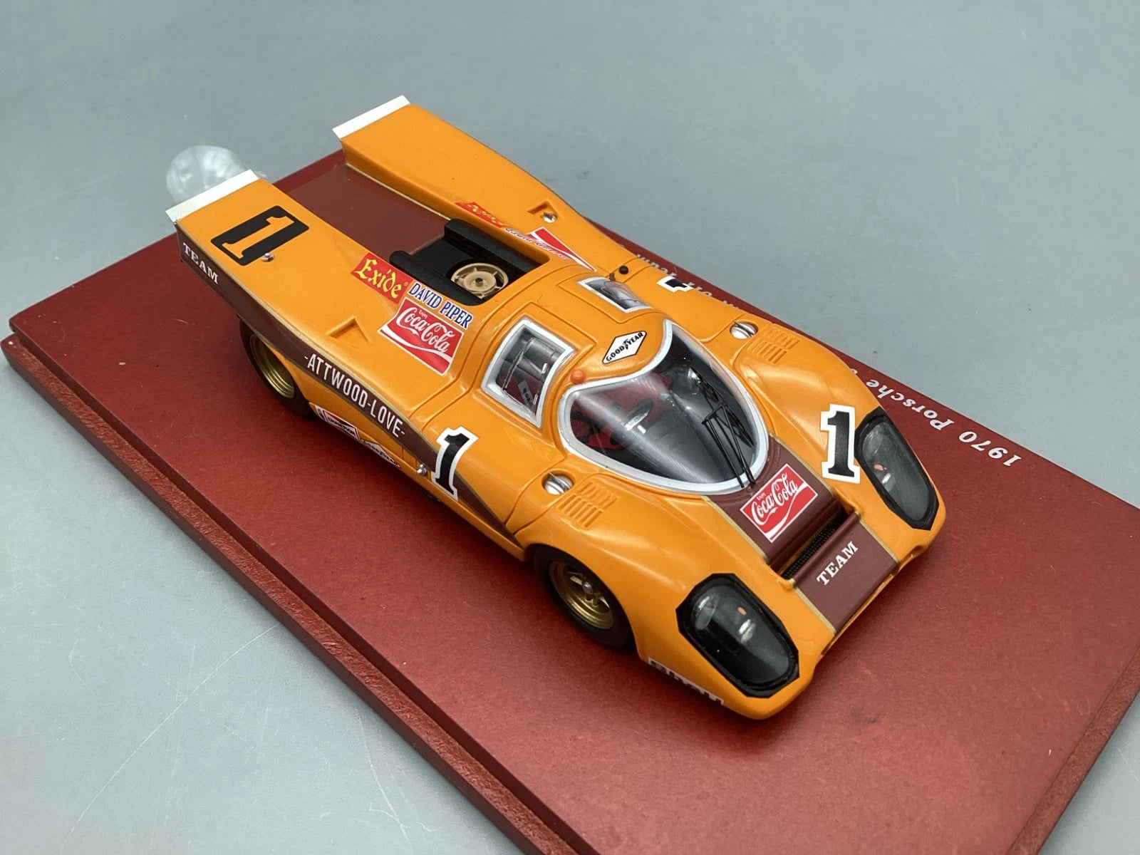 Modellautos 1:43 TrueScale Porsche 911K Kyalami Gunston/Coca Cola 1970 mit OVP
