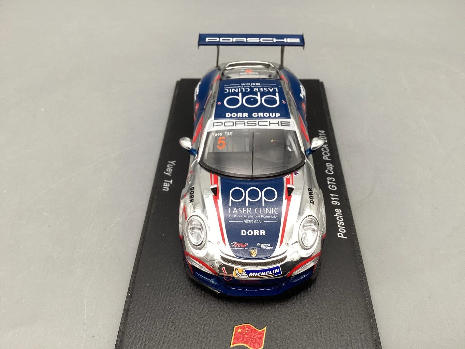 Modellautos 1:43 Spark Porsche 911 GT3 Cup PCCA 2014 limitiert mit OVP