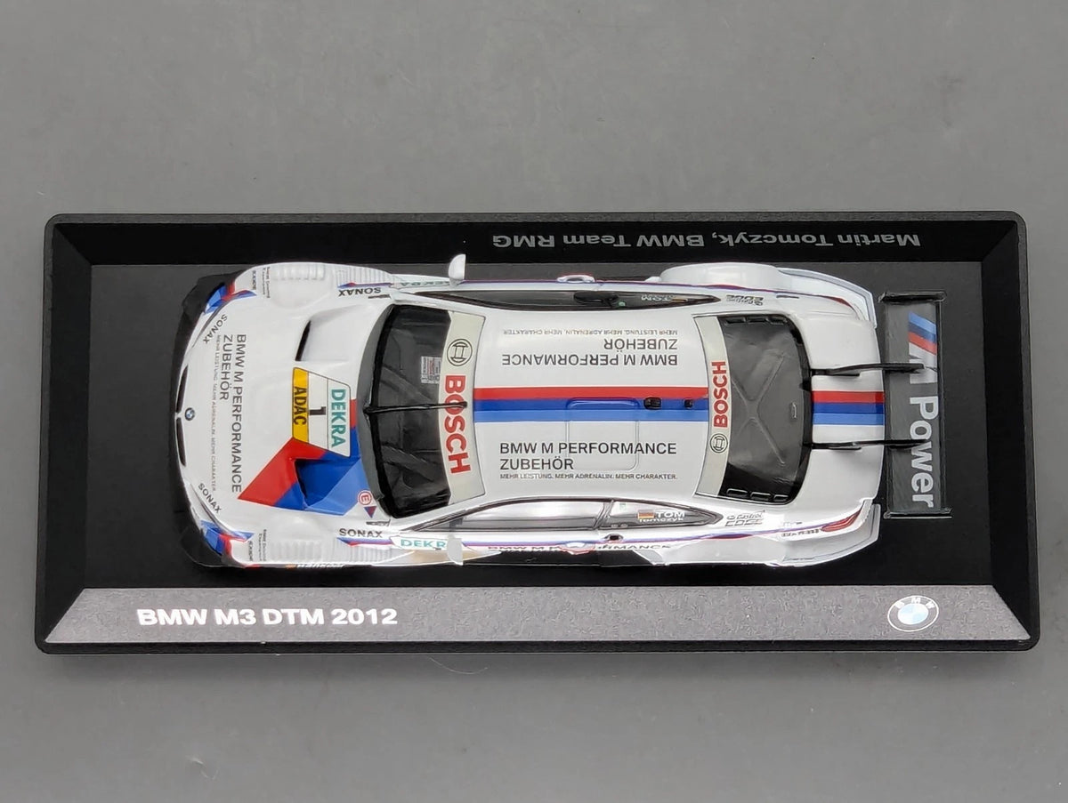 Modellautos 1:43 Minichamps BMW M3 DTM 2012 #1 Tom Tomczyk mit Dealer OVP