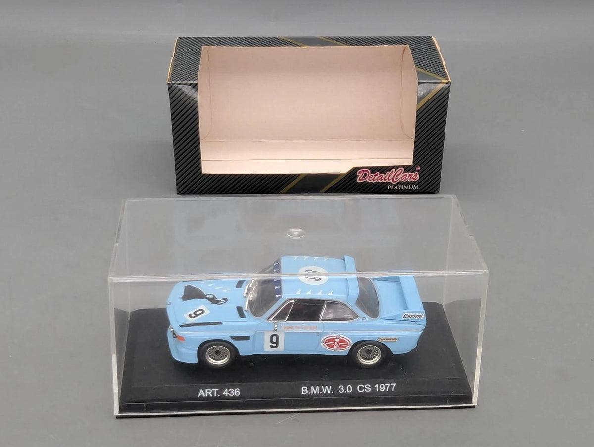 Modellautos 1:43 CDC Detail Cars 436 BMW 3.0 CS 1977 Racing #9 de Fierlant OVP