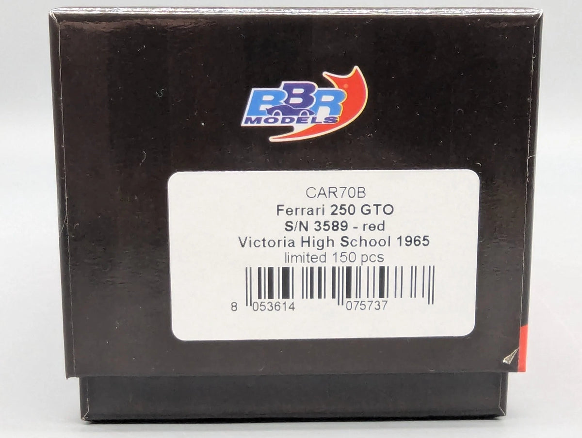 BBR Concept43 1:43 Ferrari 250 GTO Victoria High School 1965 Ltd 063/150 mit OVP
