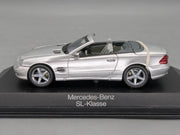 Modellautos 1:43 Norev Mercedes Benz SL Klasse SL 500 Silber mit Dealer OVP