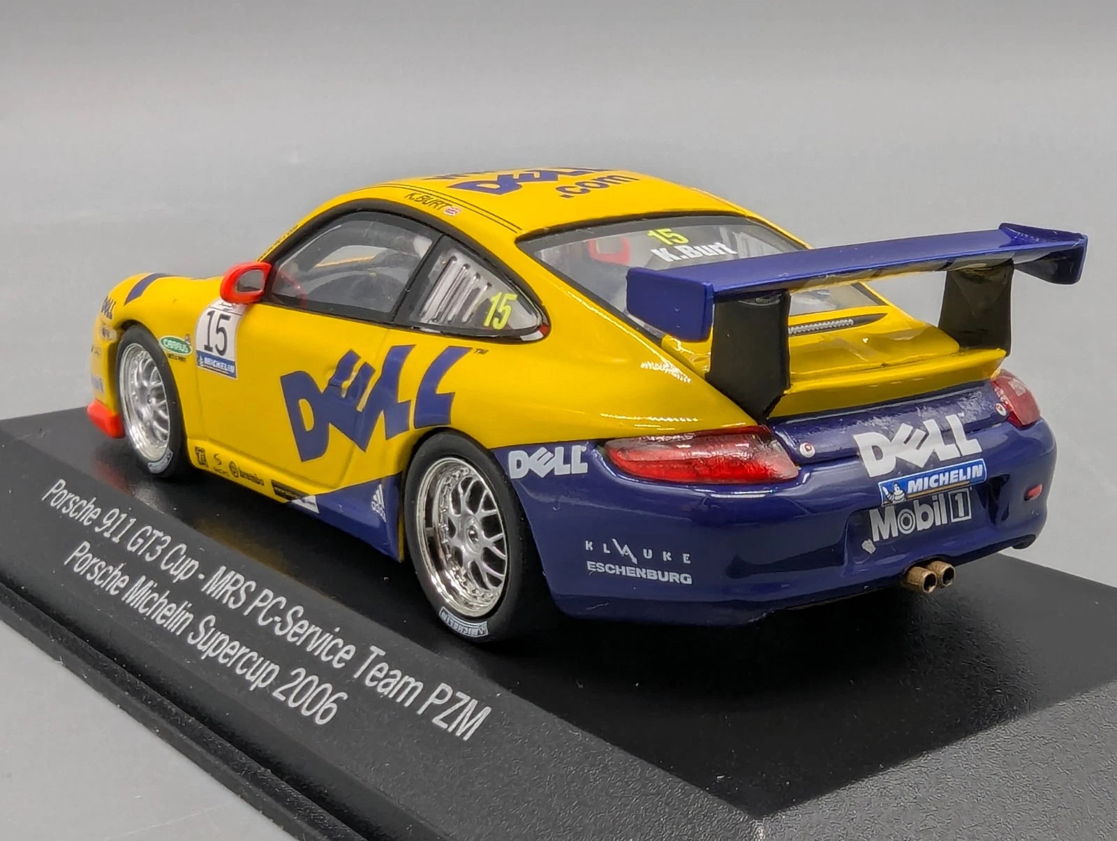 Modellautos 1:43 Minichamps Porsche 911 GT3 Cup Supercup 2006 WAP Dealer OVP