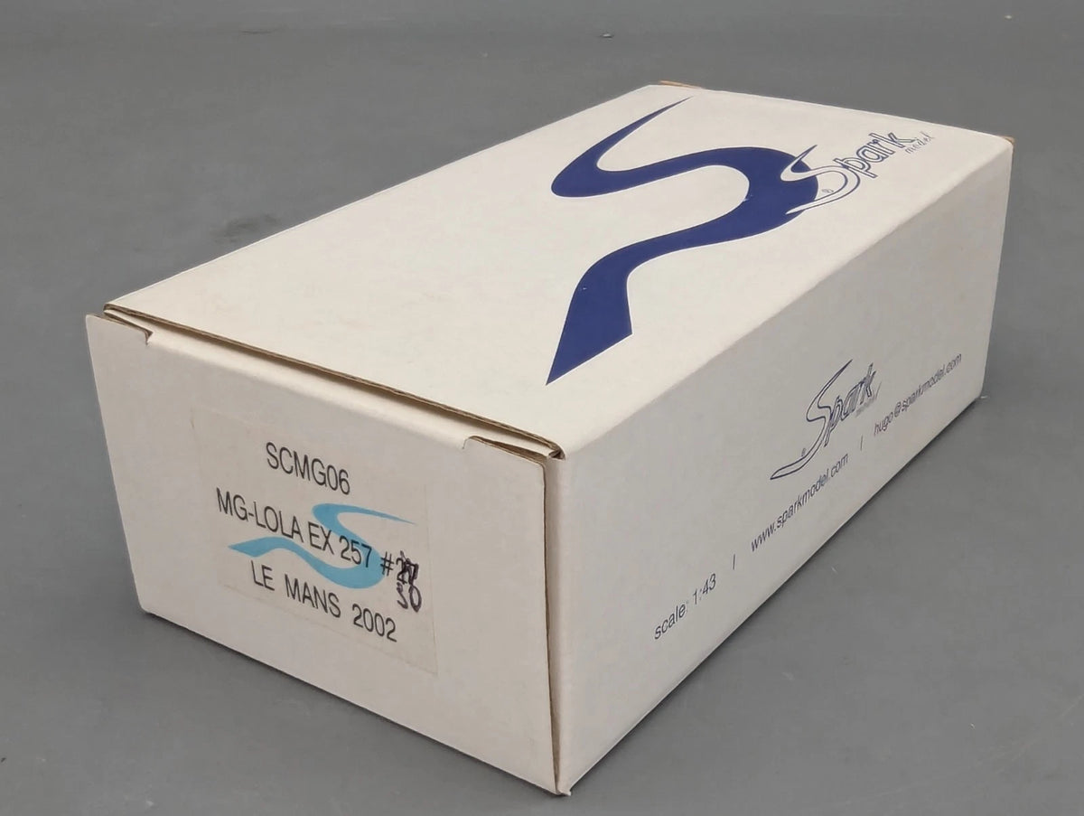 Modellautos 1:43 Spark MG Lola EX 257 24h Le Mans 2002 #30 mit OVP