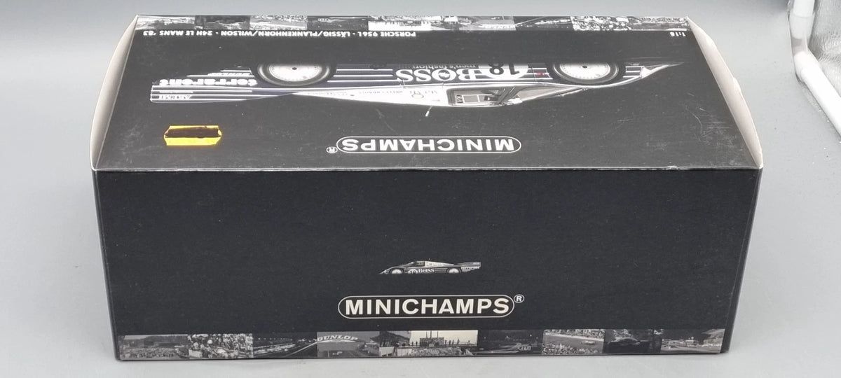 Modellautos 1:18 Minichamps 180 836918 Porsche 956L 24h Le Mans 1983 #18 OVP