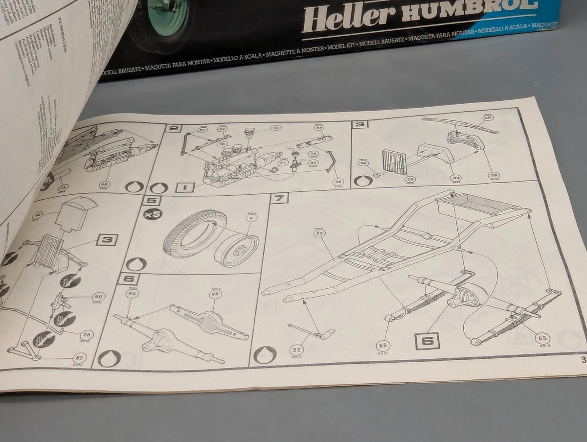 Modellauto Bausatz 1:24 Heller Humbrol 80701 BMW 328 mit OVP