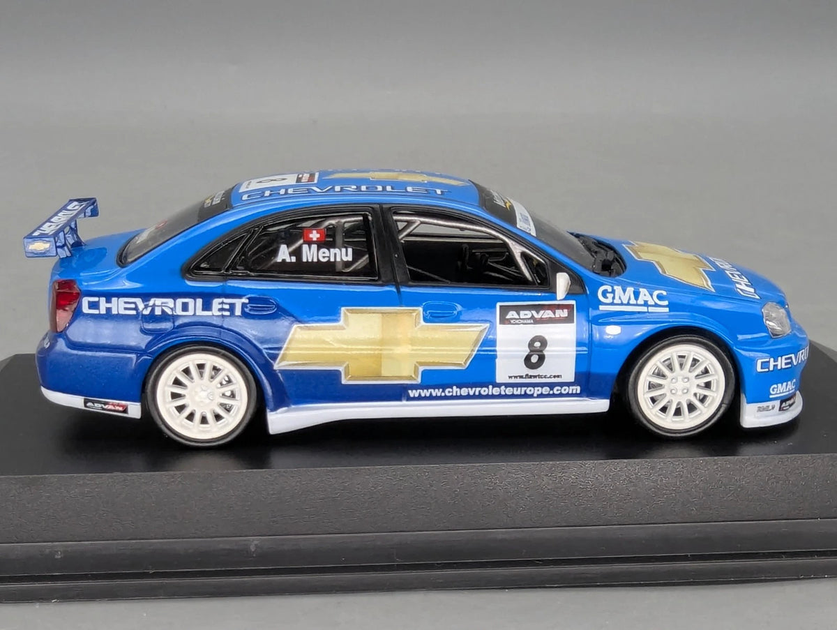 Modellautos 1:43 Norev Chevrolet WTCC 2006 #8 A. Menu OVP