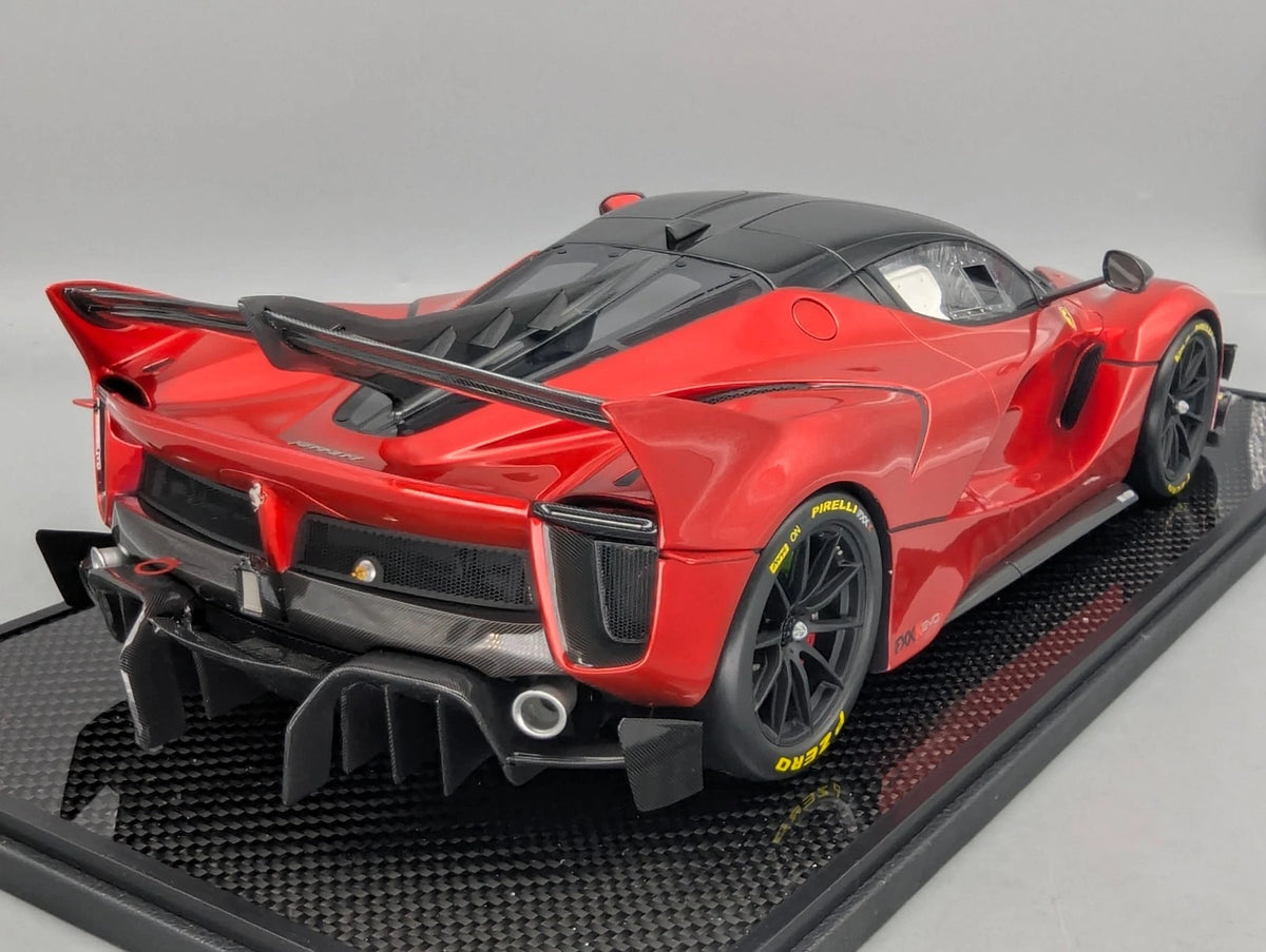 Modellautos 1:12 BBR Ferrari FXX-K EVO Gloss F1 2007B Red Ltd 00/10 Vitrine OVP