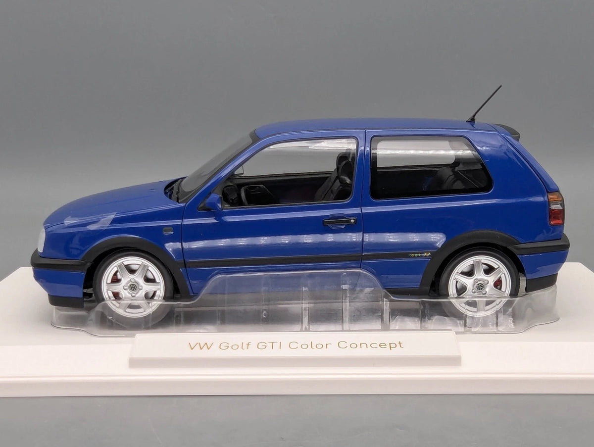 Modellautos 1:18 Norev Volkswagen VW Golf III GTI 1994 Jazz Blue mit OVP