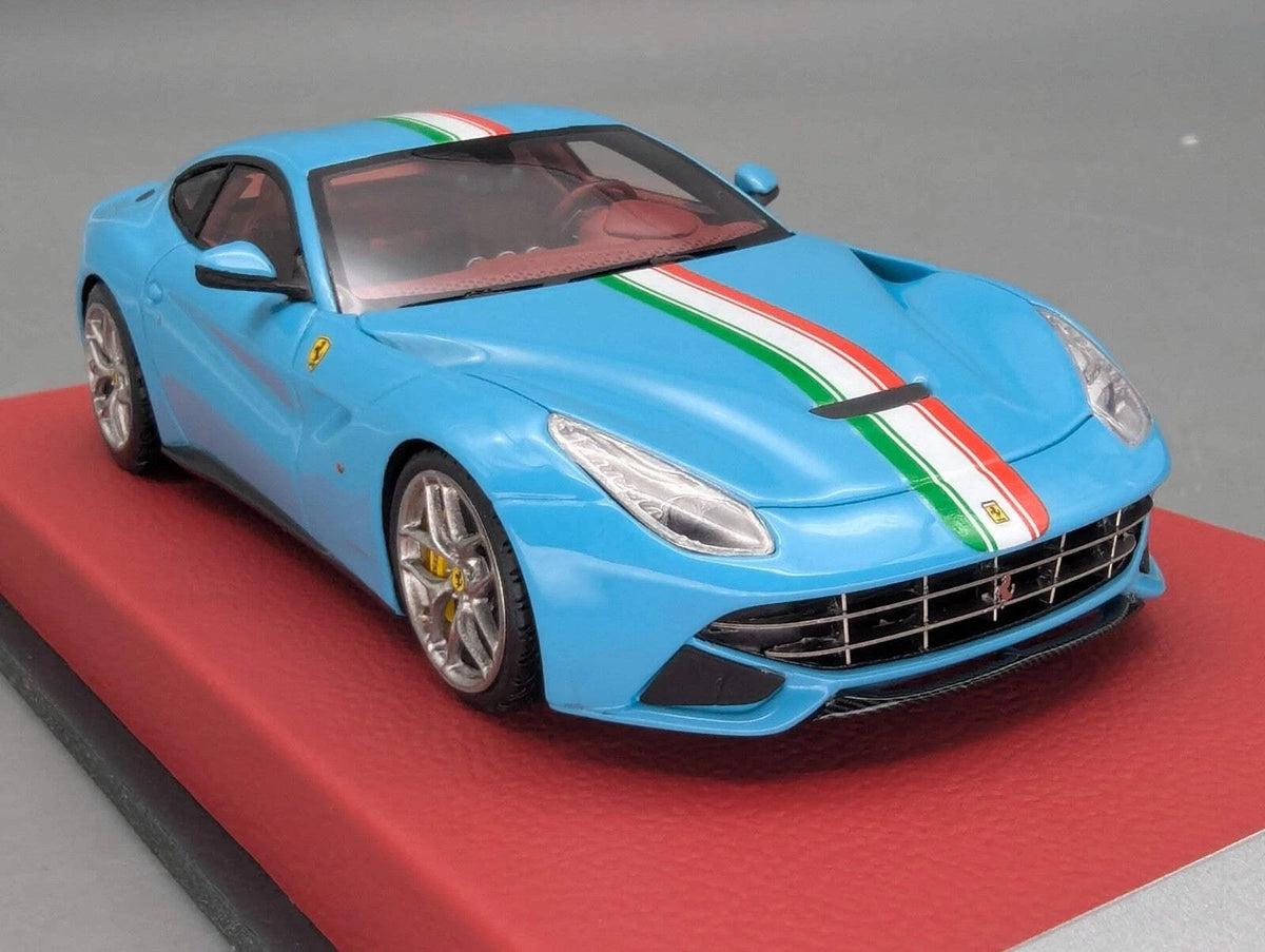 Modellautos 1:43 BBR Concept43 Ferrari F12 Berlinetta Baby Blu Ltd 07/25 mit OVP