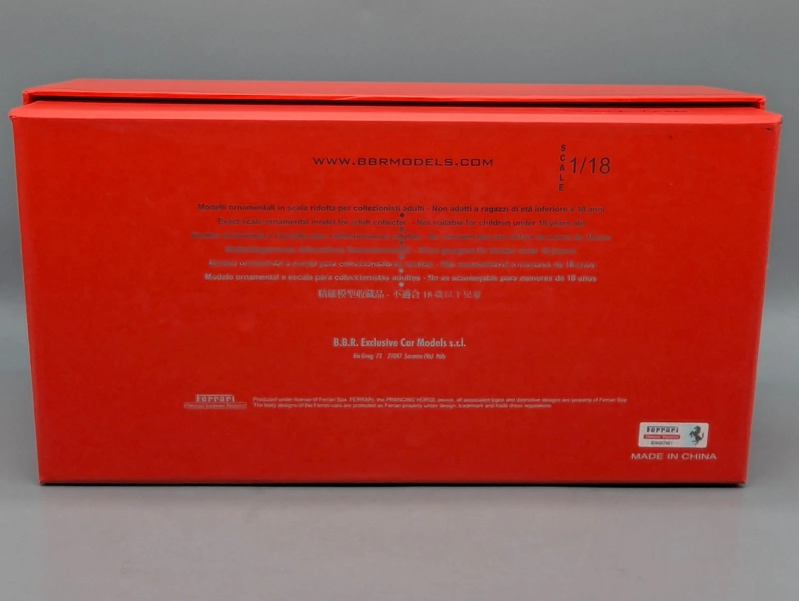 Modellautos 1:18 BBR CALSITO Ferrari 488 Pista Dubai Ltd 09/20 Stck in OVP