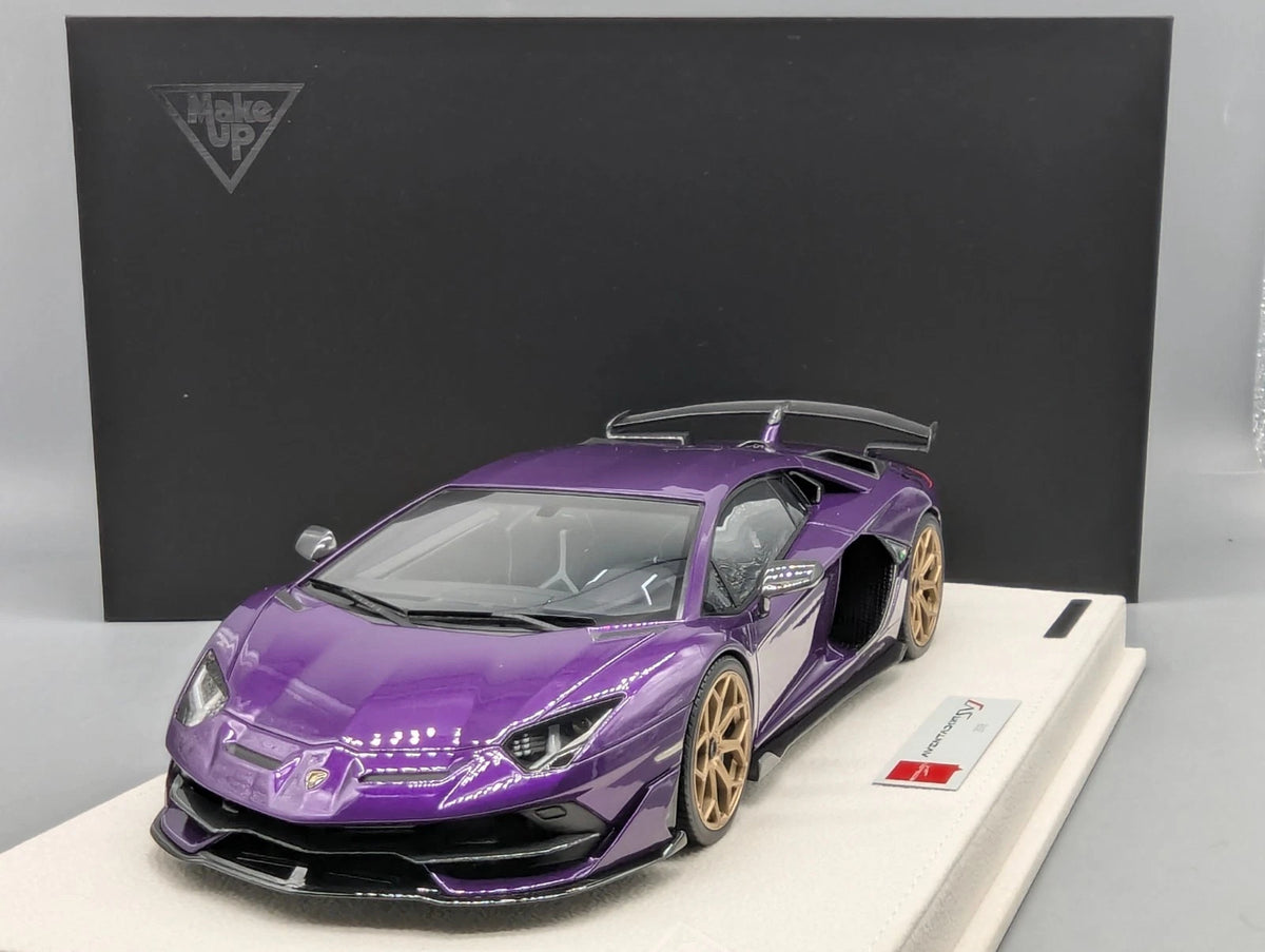 Eidolon Make Up 1:18 Lamborghini Aventador SVJ 2018 Viola Pasifae 23/30 mit OVP