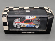 Modellautos 1:43 Minichamps Ford Focus RS WRC Rally Catalunya 2002 #34 mit OVP