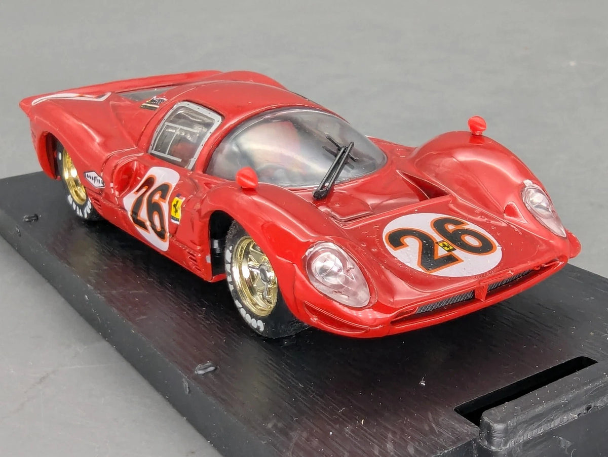 Modellautos 1:43 Brumm Ferrari 412P Coupe Daytona 1967 #26 mit OVP