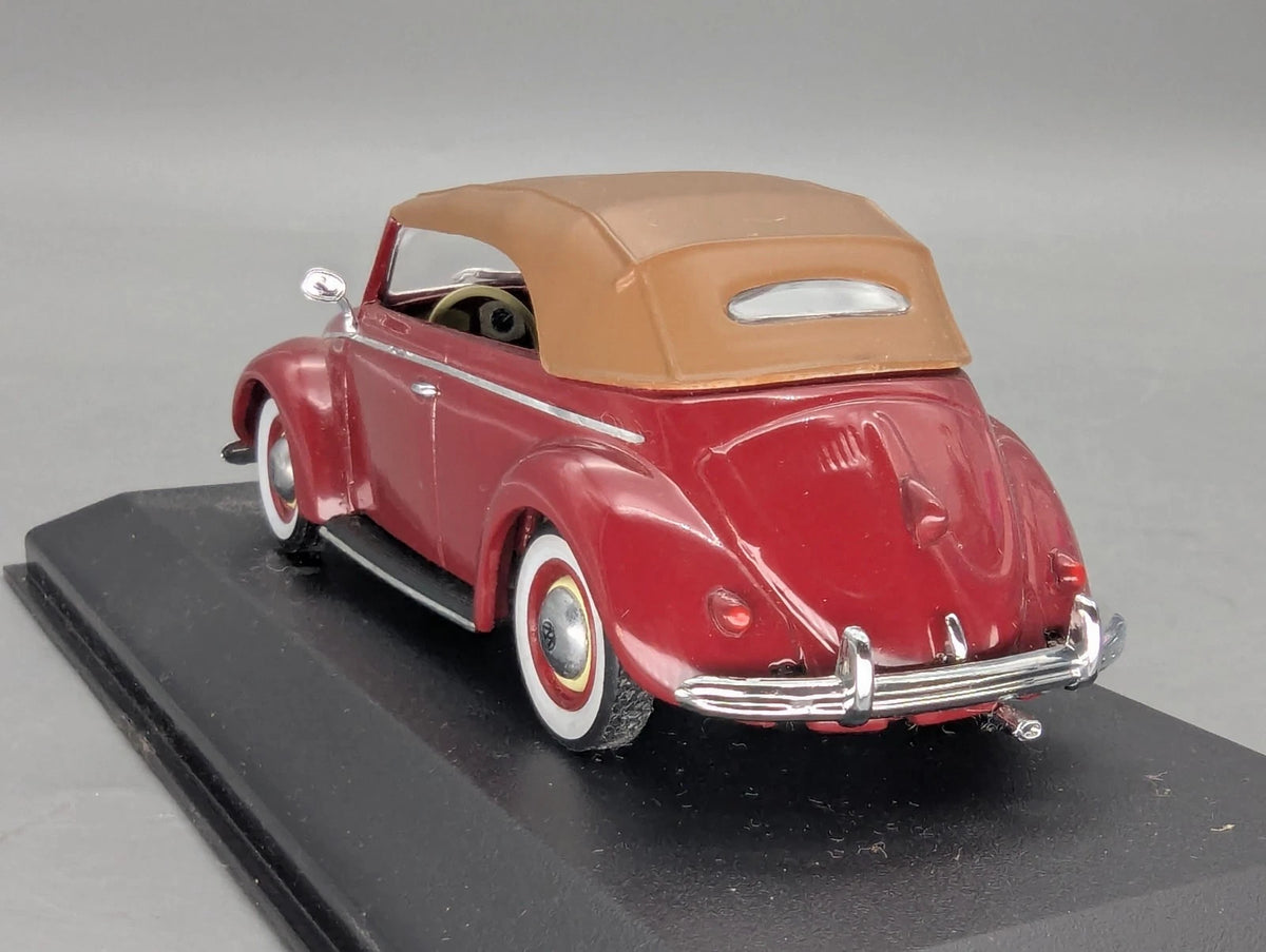 Modellautos 1:43 Minichamps Volkswagen VW Käfer Cabriolet Softtop 1200 1951 OVP