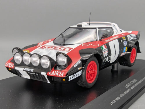 Modellautos 1:18 Minichamps Lancia Stratos WINNER 1978 #1 Röhrl Geistdörfer OVP