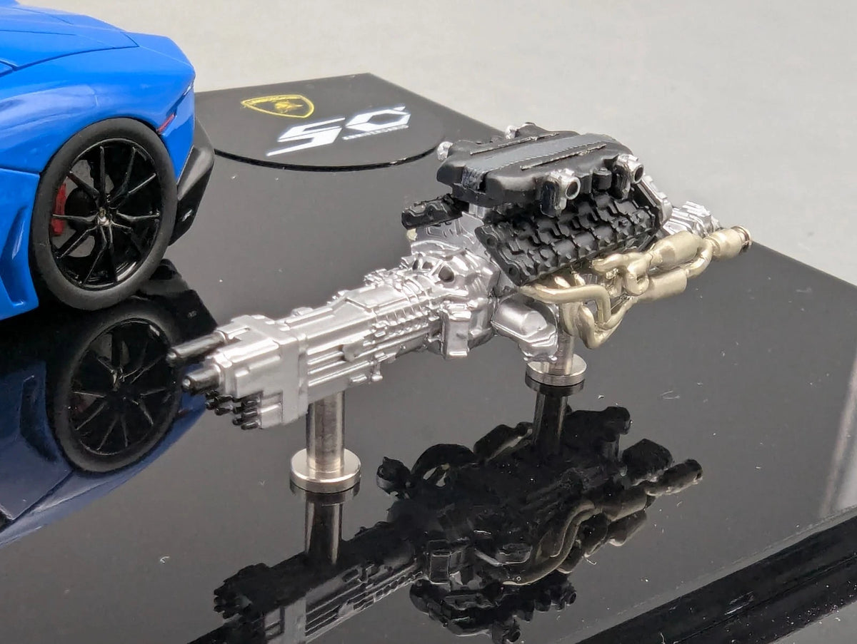 Eidolon Make Up 1:43 Lamborghini Aventador LP720-4 Roadster Engine Set OVP