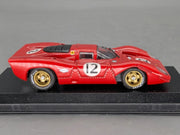 Modellautos 1:43 Best Model Ferrari 312 P Coupe 1969 #12 P. Rodriguez mit OVP