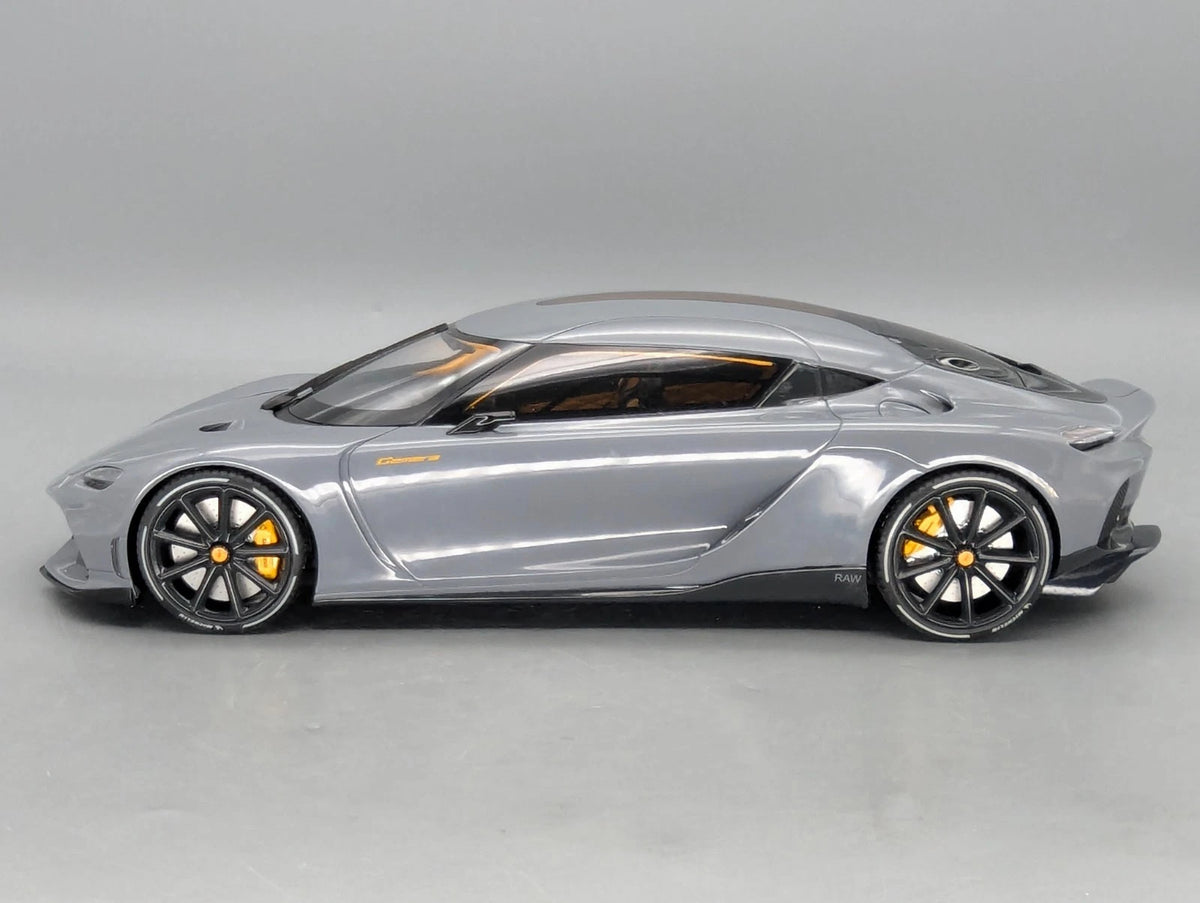 Modellautos 1:18 GT Spirit GT374 KGG Königsegg Gemera Grau mit OVP