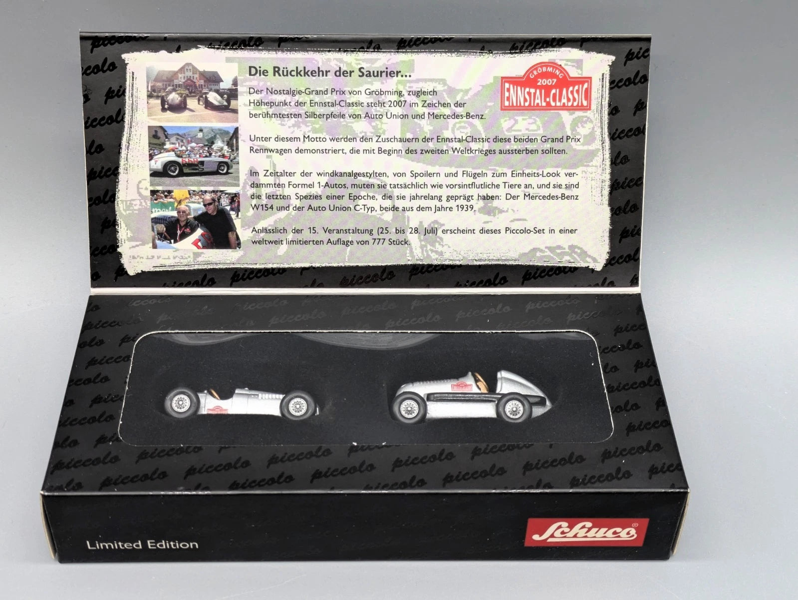 Modellautos 1:90 Schuco Piccolo Set Ennstal-Classic 2007 2-tlg mit OVP