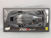 Modellautos 1:18 BBR Ferrari FXX EVO Matt Black Ltd 01/15 Stck in OVP