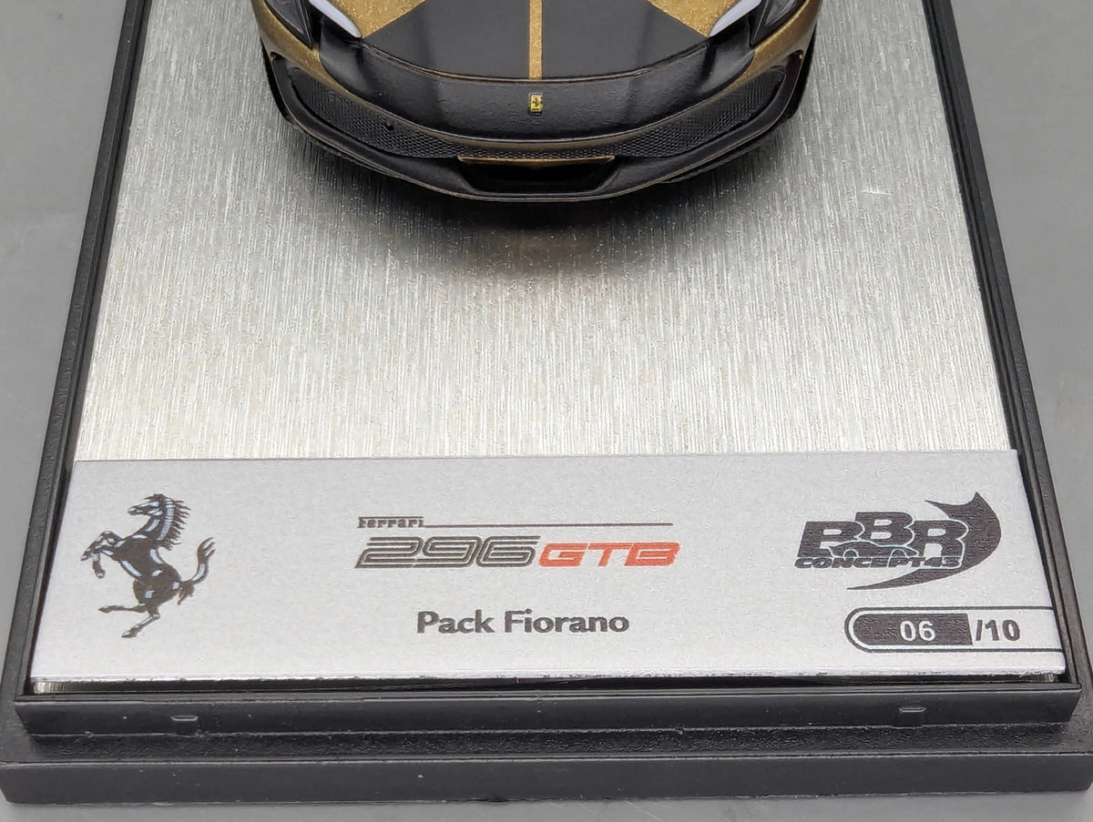 Modellautos 1:43 BBR Concept43 Ferrari 296 GTB Fiorano V. V. Matt Ltd 06/10 OVP