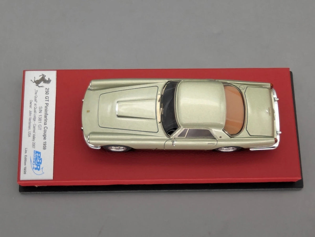 Modellautos 1:43 BBR Ferrari 250 GT Pininfarina Coupe Version 2007 18/20 OVP
